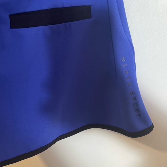Olaya Sport Power Dress Deep Blue Size XS Stretchy Athletic Golf Tennis Shorts - Picture 15 of 16